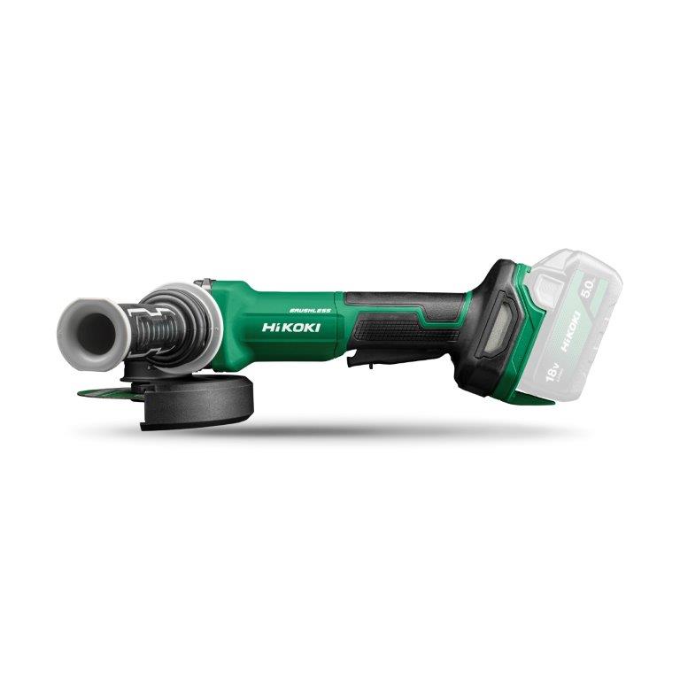 HIKOKI ΓΩΝΙΑΚΟΣ ΤΡΟΧΟΣ ΜΠΑΤΑΡΙΑΣ 18V (BASIC) ΡΥΘΜ. 125MM G1813DF
