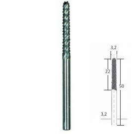 PROXXON ΦΡΕΖΑ ΚΟΦΤΗΣ ΚΑΡΒΙΔΙΟΥ-ΒΟΛΦΡΑΜΙΟΥ 3.2MM 28757